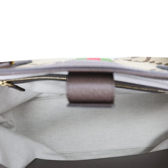 Gucci  Ophidia Medium GG Supreme Canvas Tote Bag Beige 631685 - Picture 12 of 14
